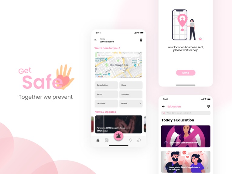 [SI-44-02/Grup 6] Get Safe – screenshot 2