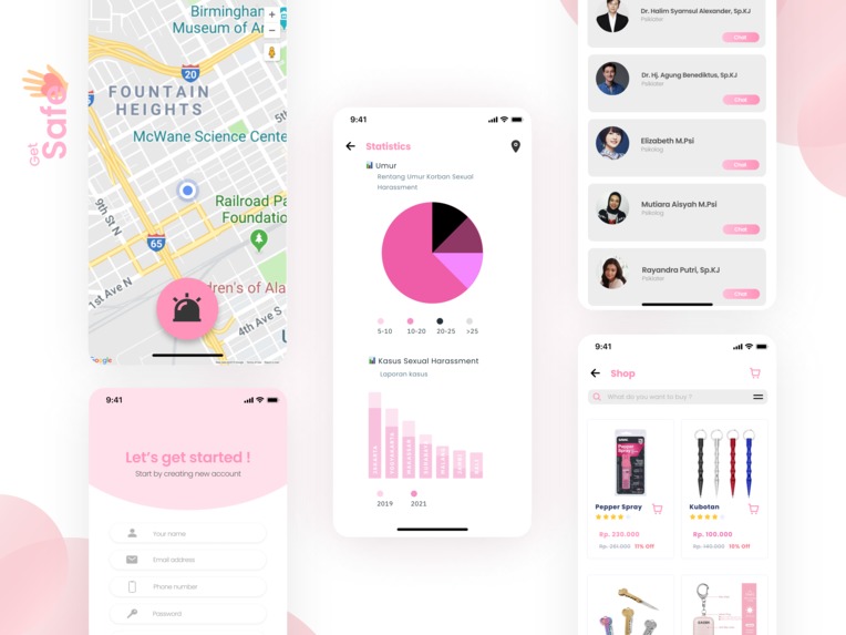 [SI-44-02/Grup 6] Get Safe – screenshot 3