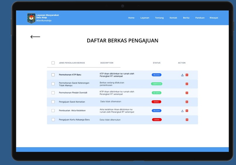 SI4402 Layanan Masyarakat Satu Atap – screenshot 5