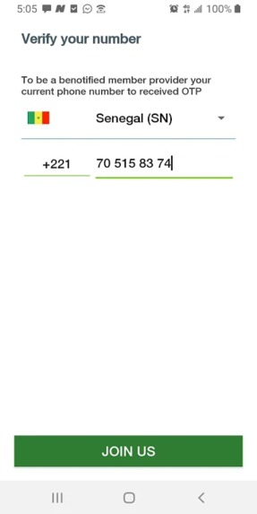 Benotified – screenshot 1