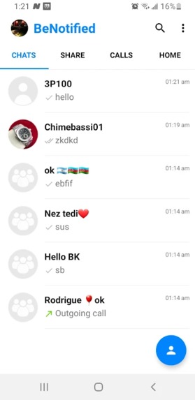 Benotified – screenshot 2