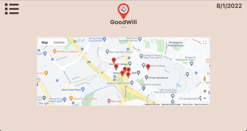 Goodwill-NUS – screenshot 1