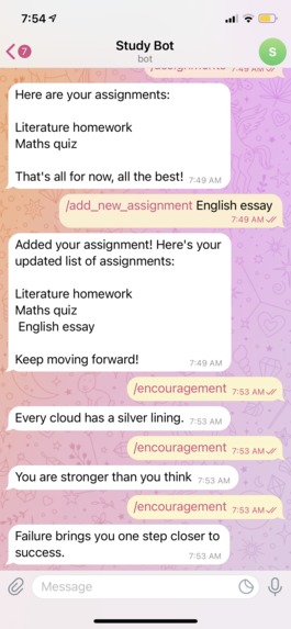 Trutina Study Bot – screenshot 1