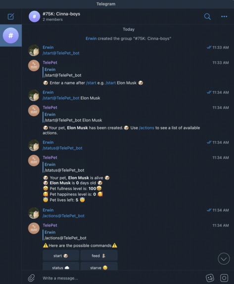 TelePet – screenshot 1