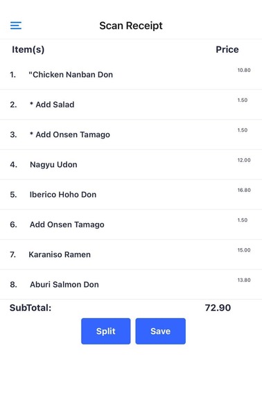 BuddySplit – screenshot 2