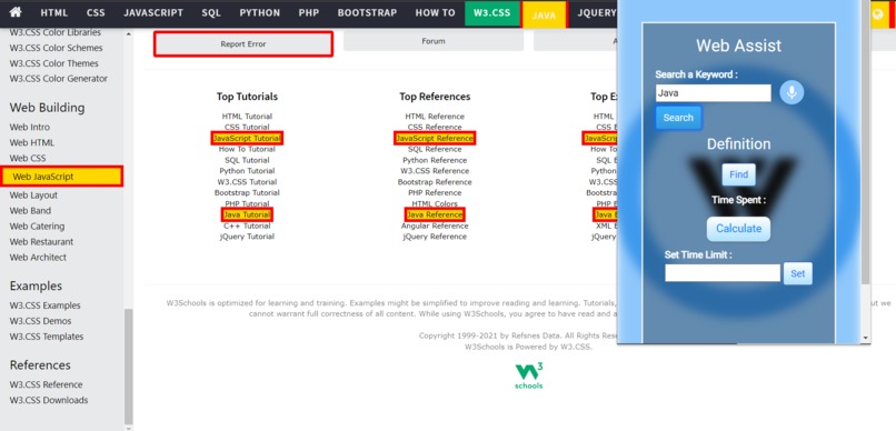 Web Assistant – screenshot 4