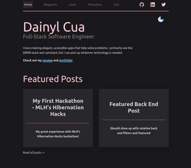 DC-Blog – screenshot 2