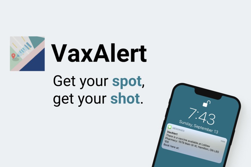 VaxAlert – screenshot 1
