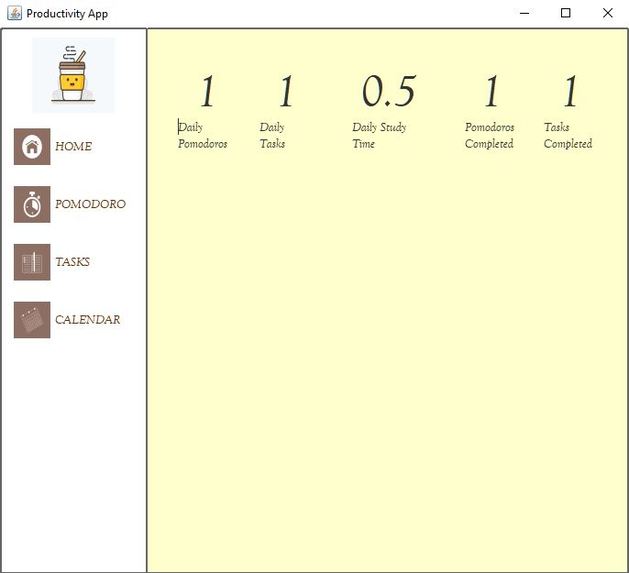 Productivity App – screenshot 1