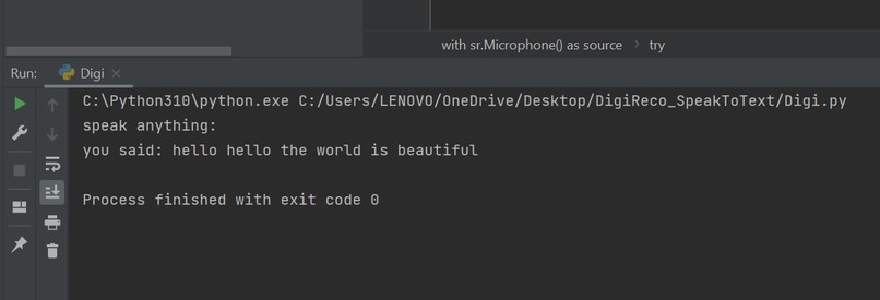 DigiReco – screenshot 1