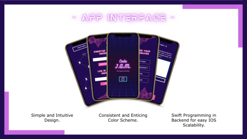 CodeJAM – screenshot 3