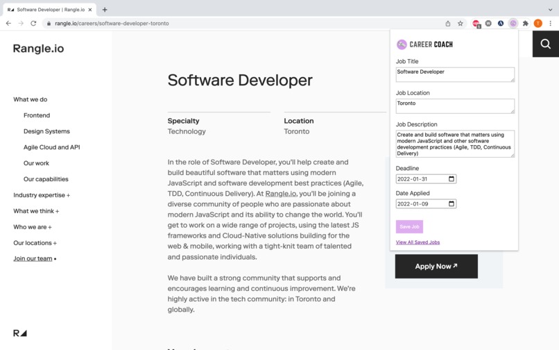 Career Coach – screenshot 1