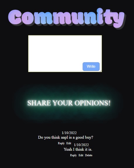 EzInvest – screenshot 2