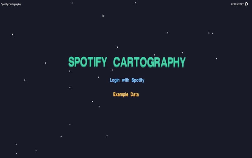 Spotify Cartography – screenshot 5