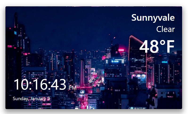 Weather App – screenshot 1