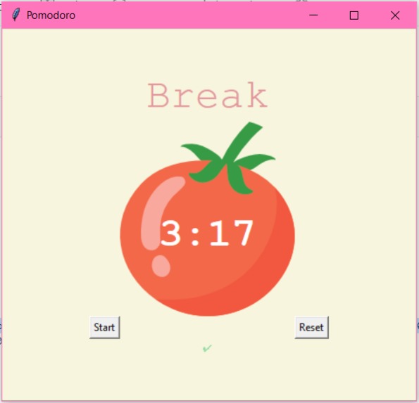 Pomodoro Timer – screenshot 1