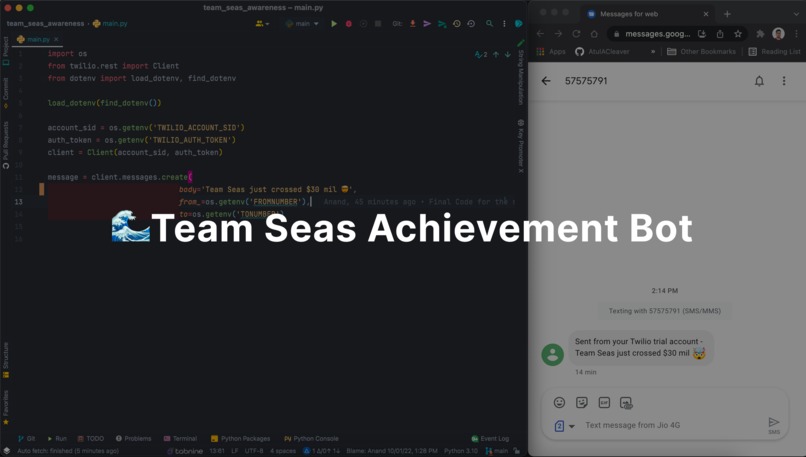 Team Seas Achievement Bot – screenshot 1