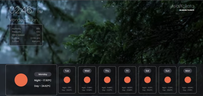 Weather App – screenshot 1