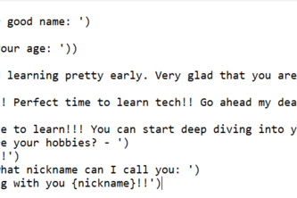Message from Command Line