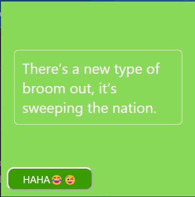 jokes chrome extension – screenshot 2