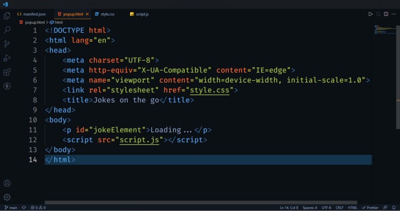 Jokes on the go  – screenshot 2