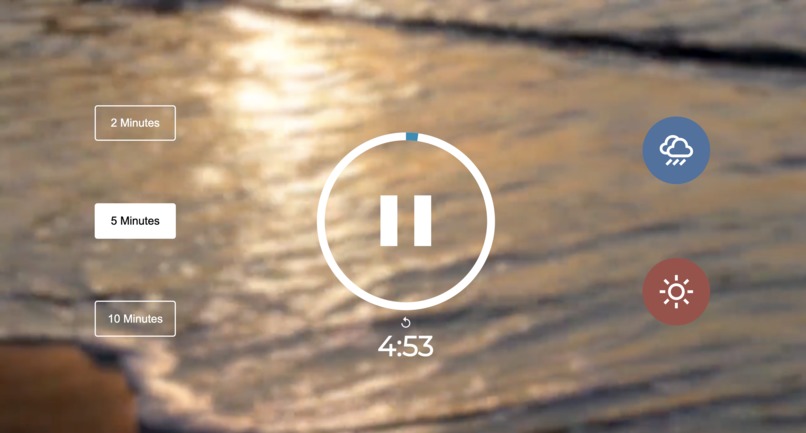 Meditation App – screenshot 1