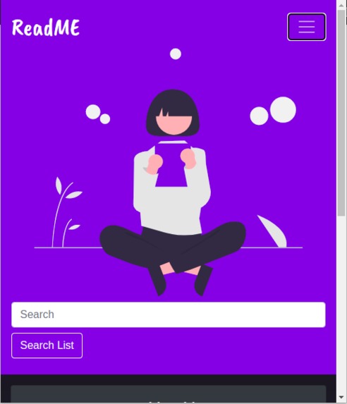 ReadME – screenshot 2