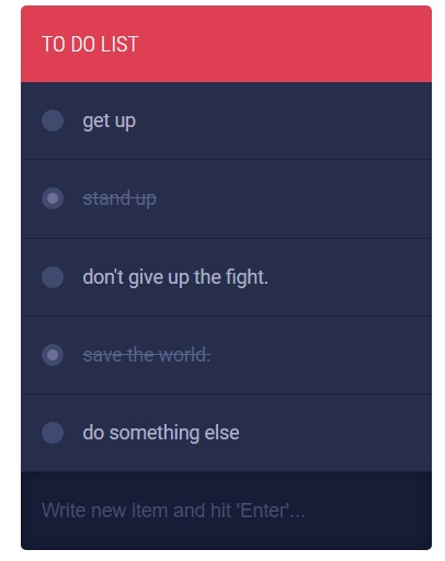 To Do List – screenshot 1