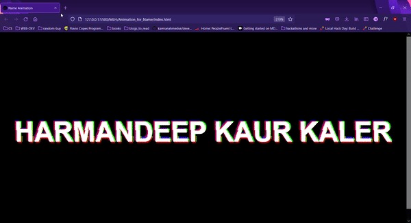 Glitchy Text – screenshot 1