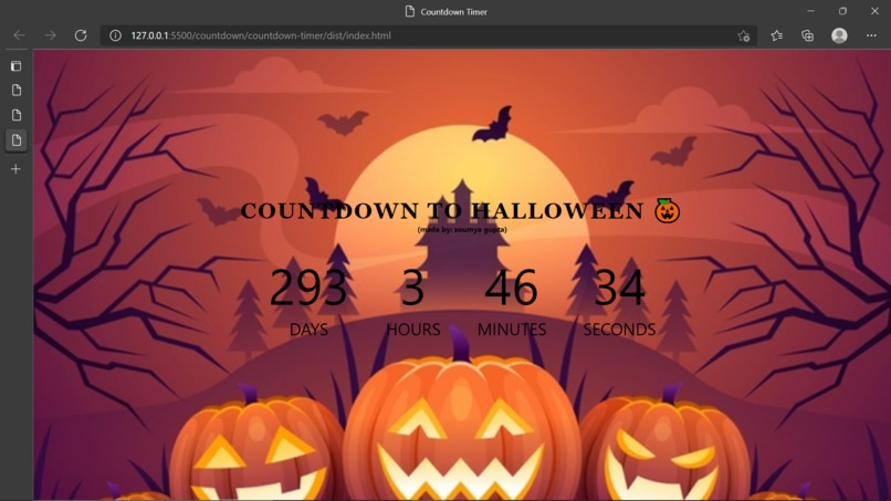 Countdown timer – screenshot 1