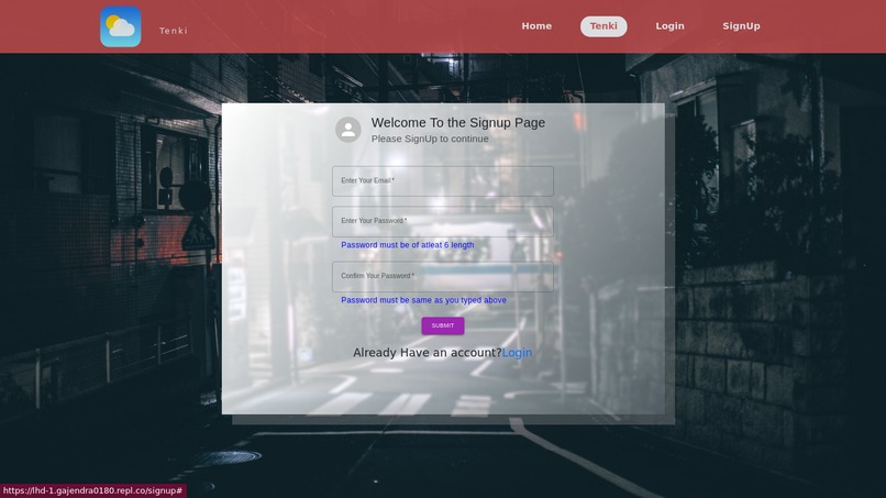 Weather Web Application with Alan AI and Firebase – screenshot 5