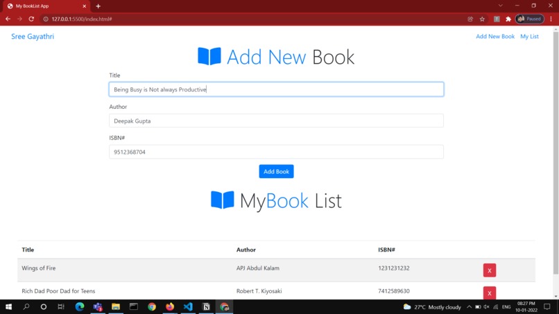 Book-Track – screenshot 1