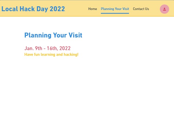 Create a website mockup using only 3 colors – screenshot 2