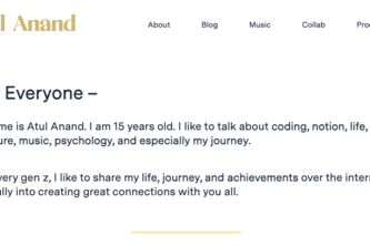 Website Mockup with 3 colours