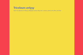 Tricolour n00b webpage for MLH