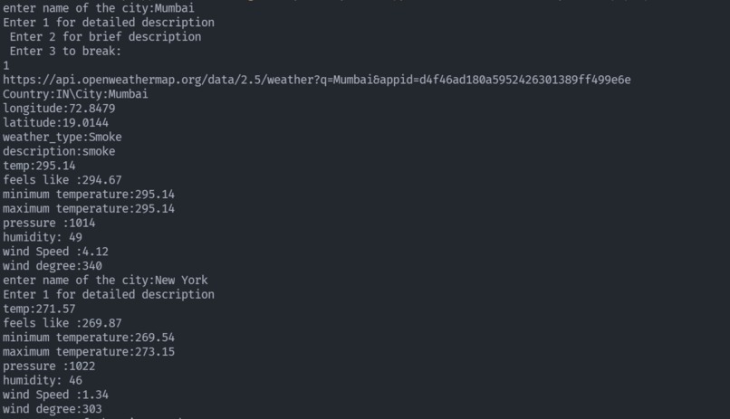 weather – screenshot 1