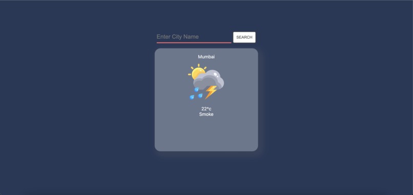Weather App – screenshot 1