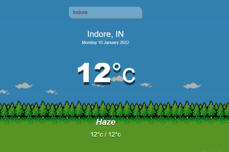 Weather App – screenshot 1