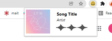 Muzic (chrome extension) – screenshot 1