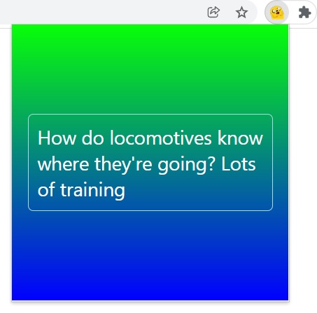 Simply Jokes Chrome Extension – screenshot 2