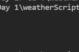 WeatherScript