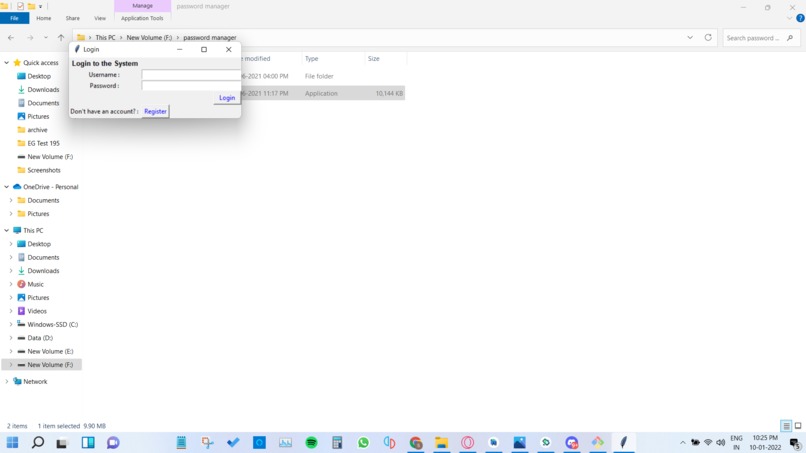Password Manager – screenshot 1