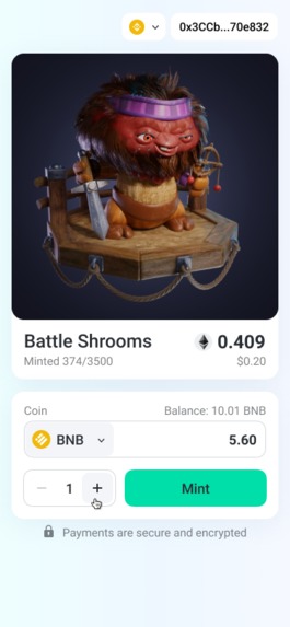 Cross-chain liquidity aggregation protocol – screenshot 4