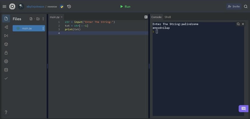 Reverse String – screenshot 1