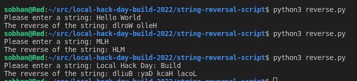 String Reversal – screenshot 1