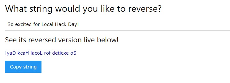 String Reverser – screenshot 1