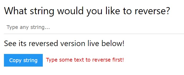 String Reverser – screenshot 2