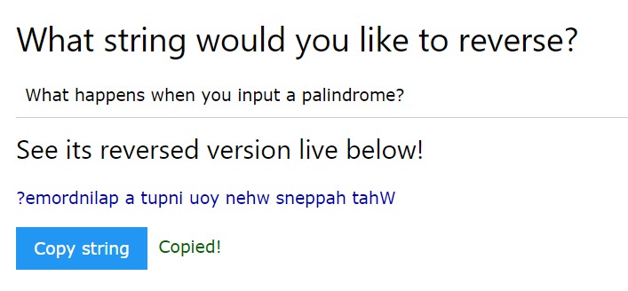 String Reverser – screenshot 3