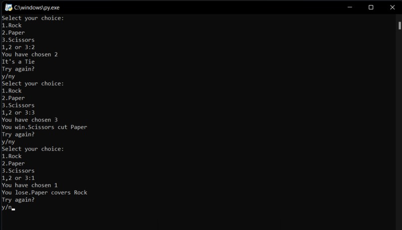 Rock Paper Scissors SImulator  – screenshot 1