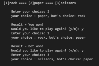 Rock Paper Scissors
